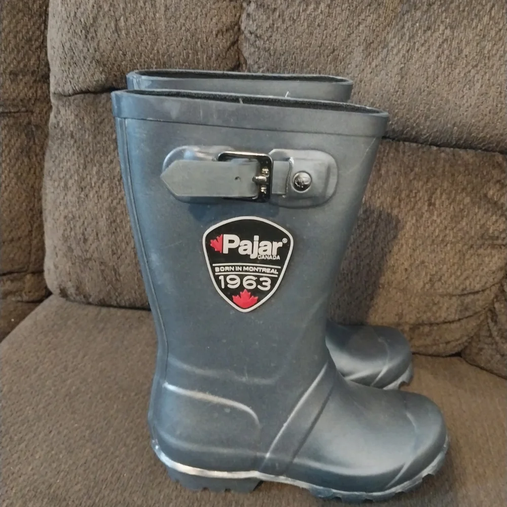 Pajar Kids Blue Rain & Snow Boots
